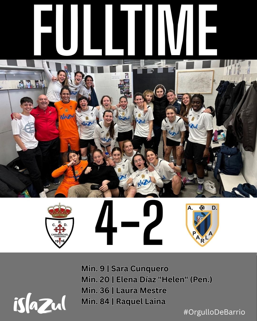 FULLTIME Femenino vs AD Parla