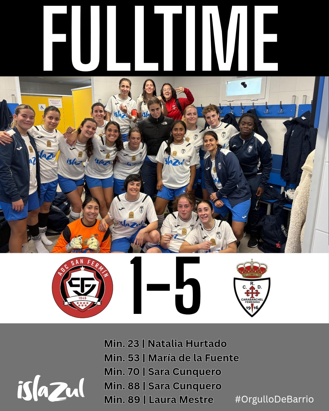 Fulltime femenino vs adc san fermin