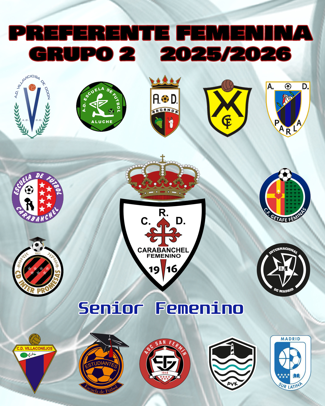 Grupo Carabanchel Femenino 25 26