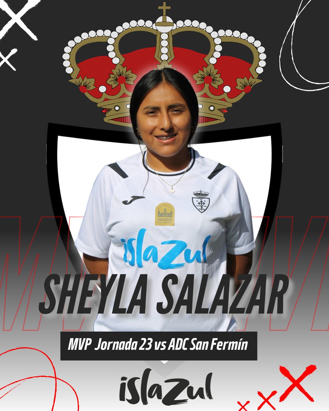 MVP Islazul J23 Sheyla Salazar