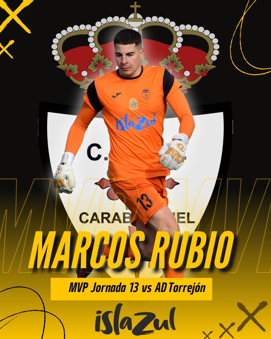 MVP de la Jornada 13 Marcos Rubio