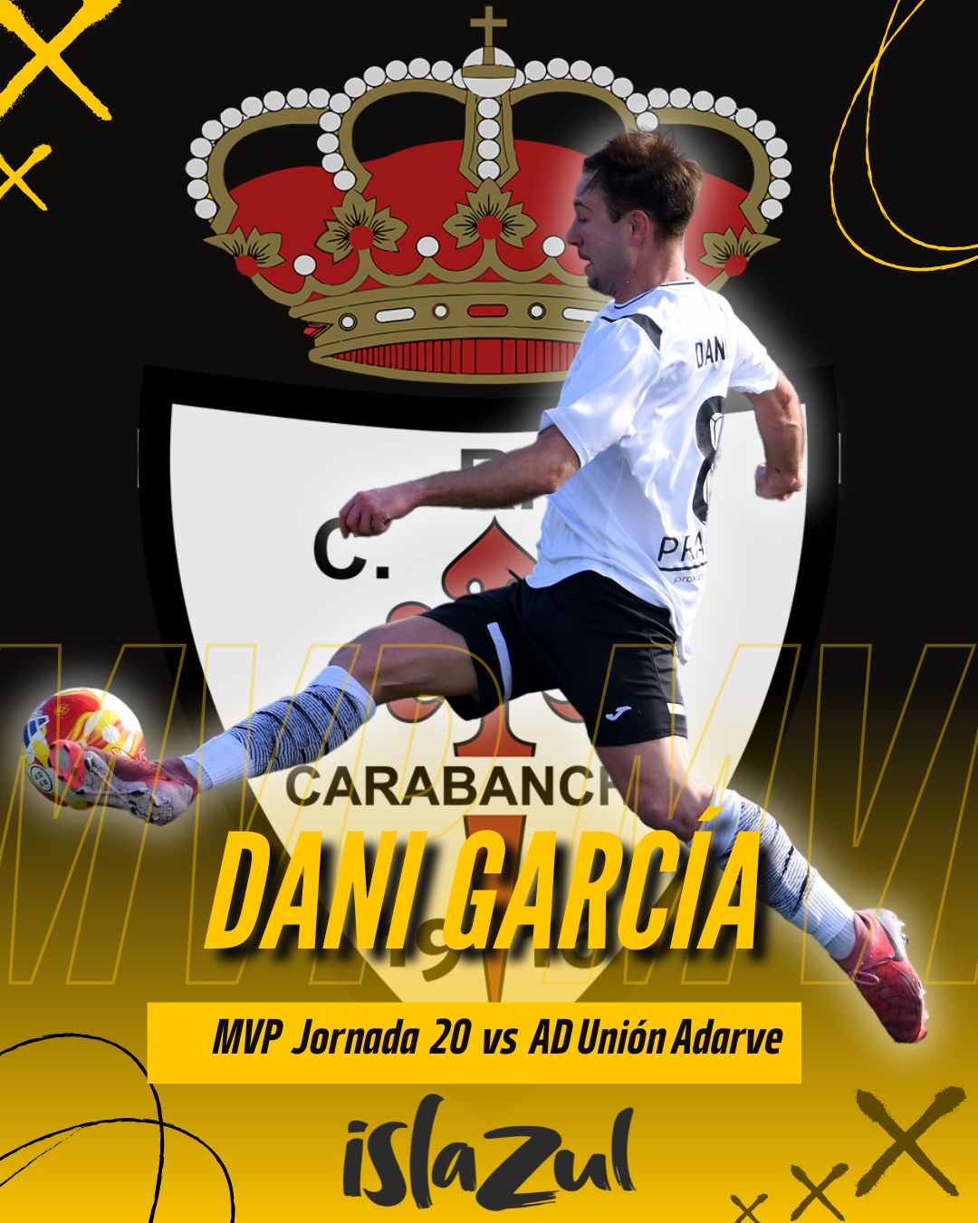 MVP de la Jornada 20 Dani Garcia