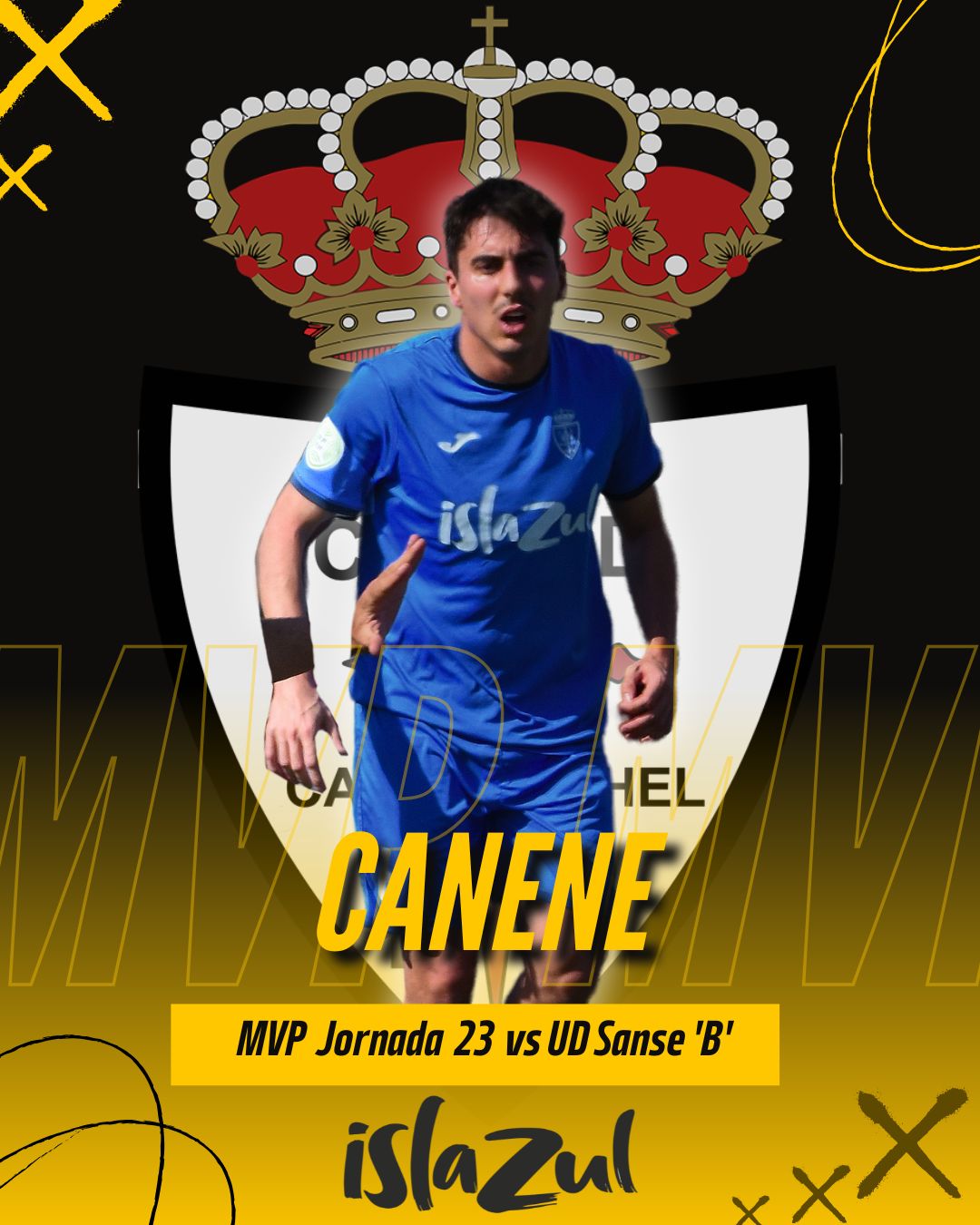 MVP de la Jornada 23 Canene