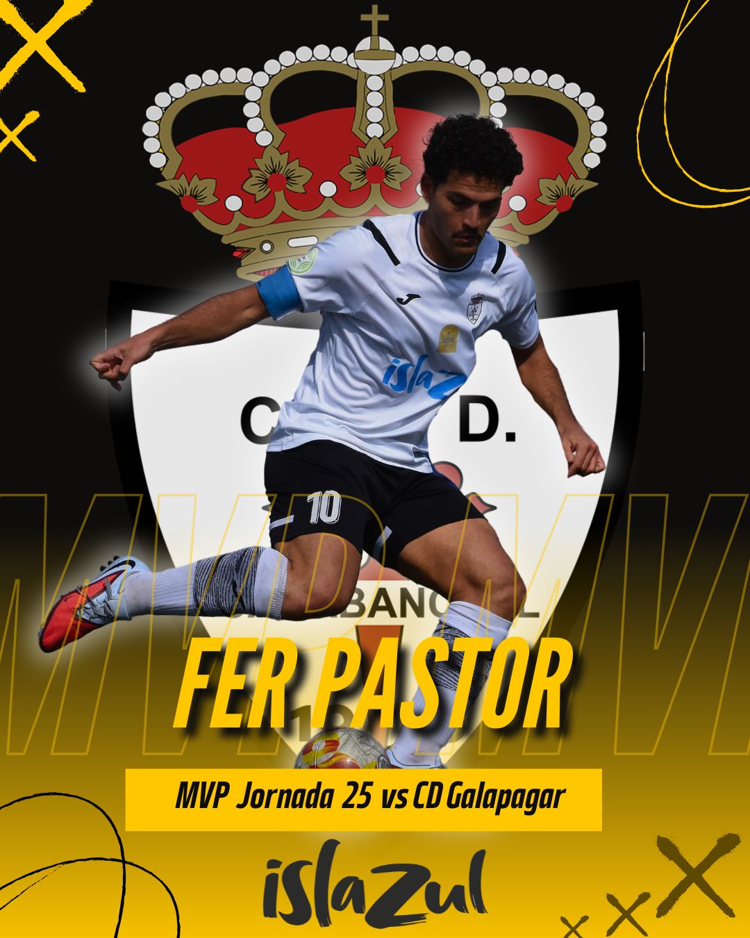 MVP de la Jornada 25 Fer Pastor