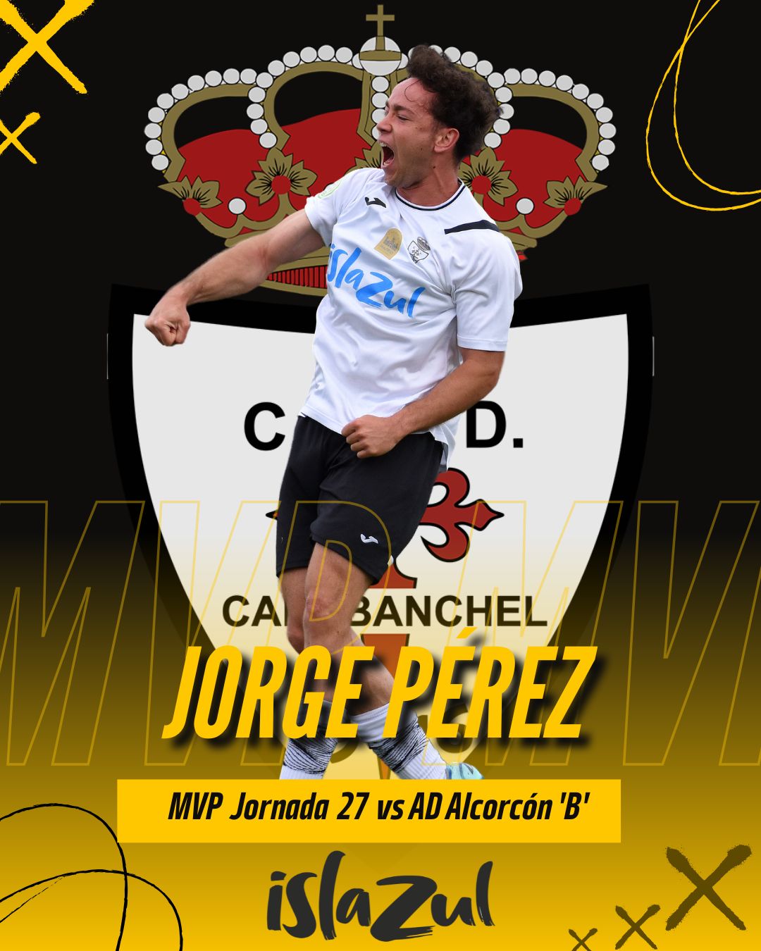 MVP de la Jornada 28 Jorge Perez