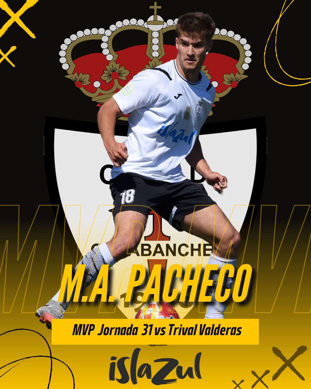 MVP de la Jornada 31 Pacheco