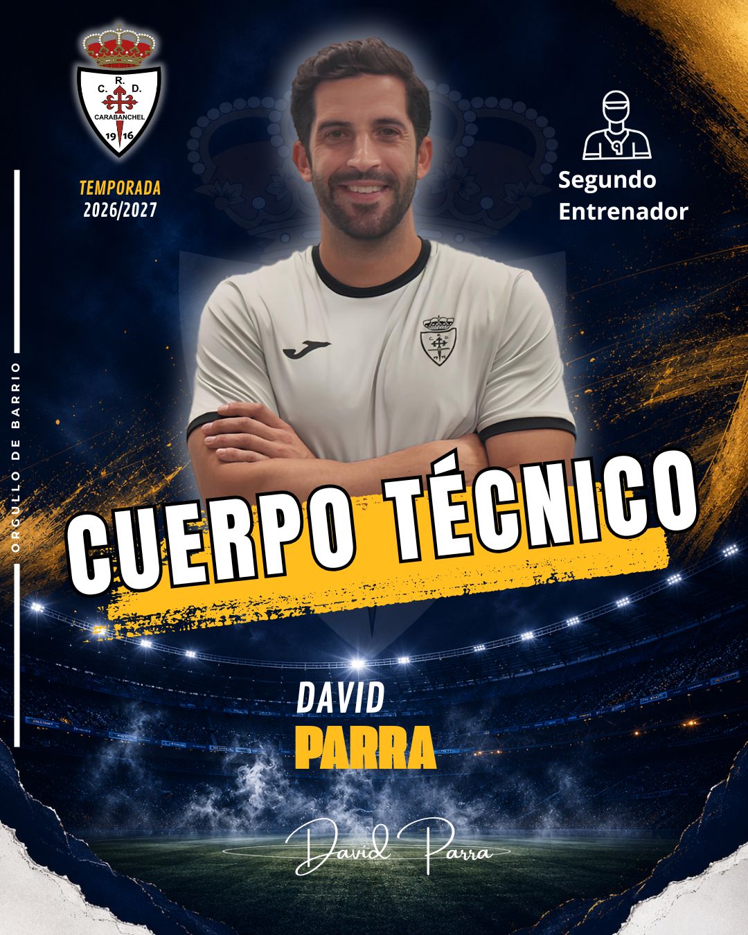 David Parra Segundo Entrenador