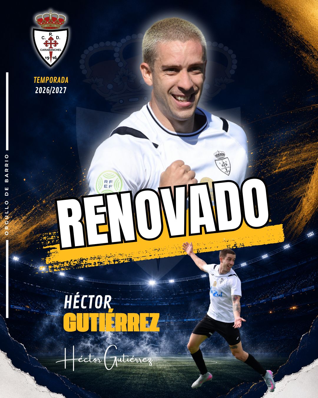 RENOVADO Héctor Gutierrez