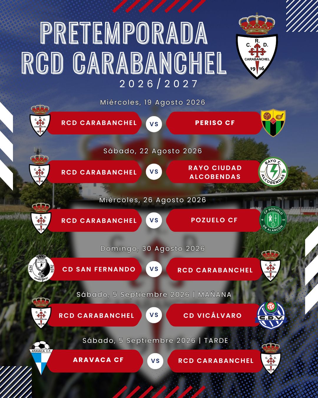 PRETEMPORADA CORREGIDA CARABANCHEL 26 27